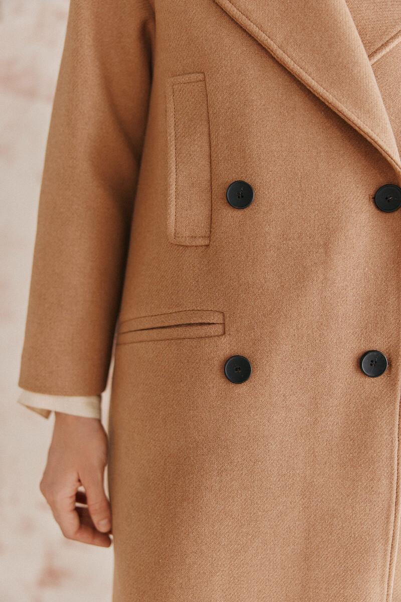 Hoss intropia Anne. Abrigo largo de Manteco | Abrigos de mujer | Hoss Intropia Tienda