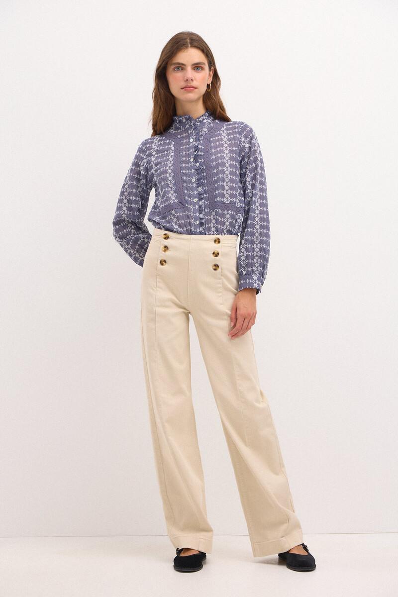 Hoss intropia Olivia. Jeans amplios con botones | Jeans | Hoss Intropia Rebajas top