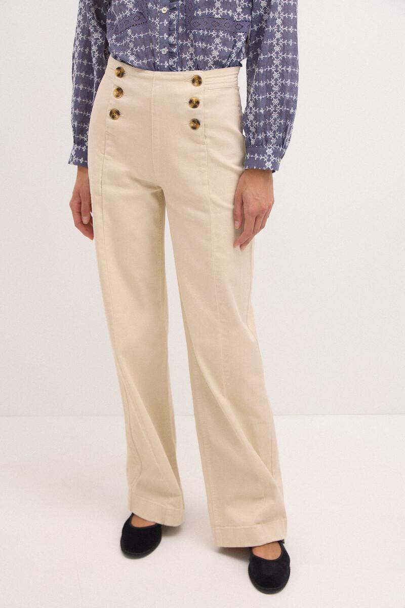 Hoss intropia Olivia. Jeans amplios con botones | Jeans | Hoss Intropia Rebajas top