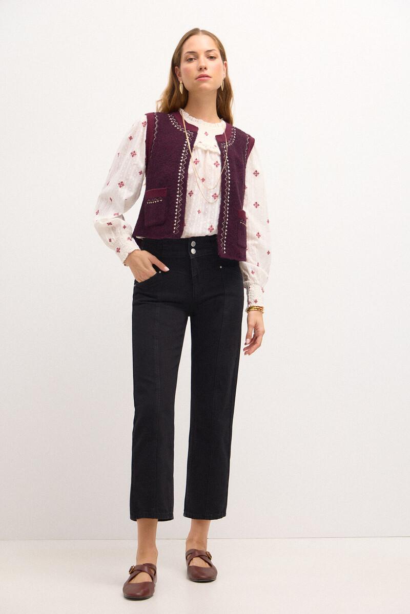 Hoss intropia Omega. Jeans rectos con cortes | Jeans | Hoss Intropia Envío gratis