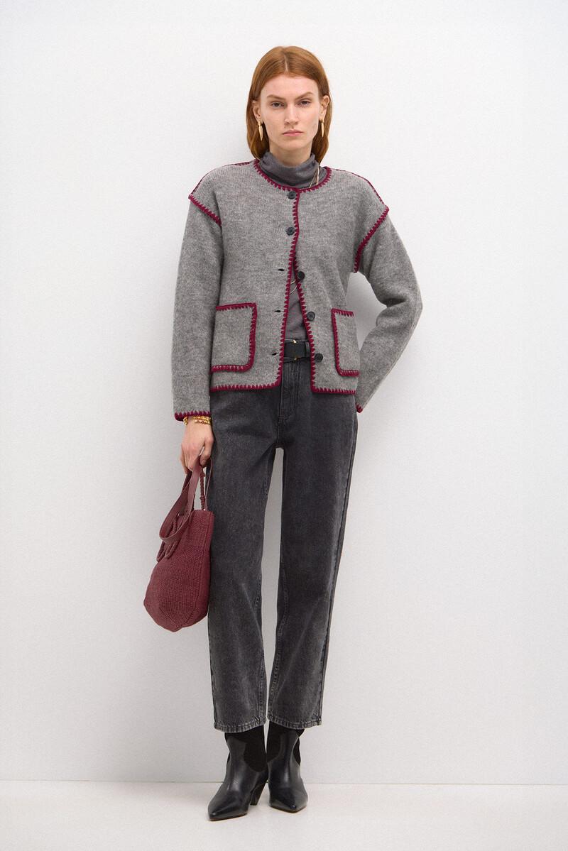 Hoss intropia Tesira. Chaqueta de punto bordada | Cárdigans de mujer | Hoss Intropia Oferta especial