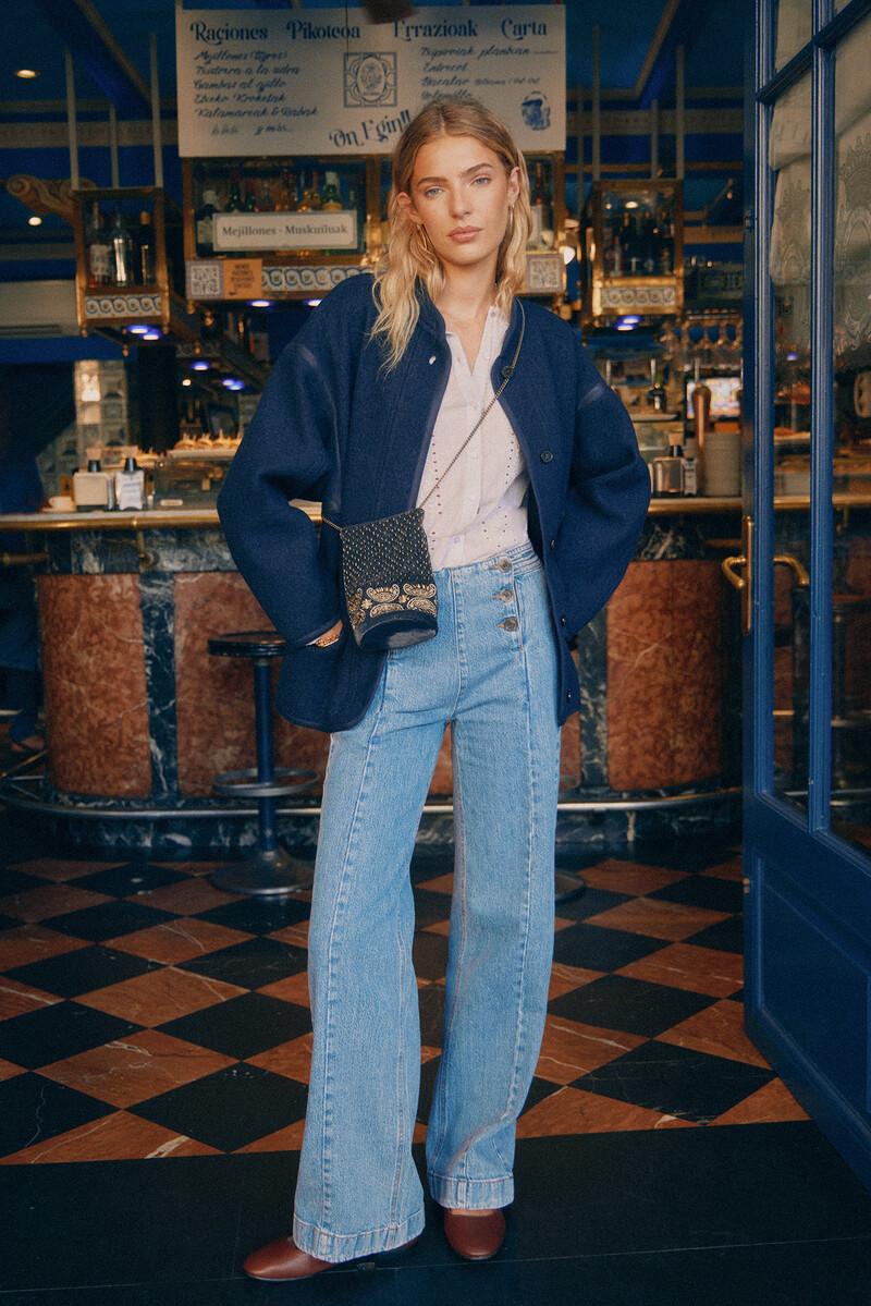 Hoss intropia Olga. Jeans amplios con botones | Jeans | Hoss Intropia COMPRAR AHORA