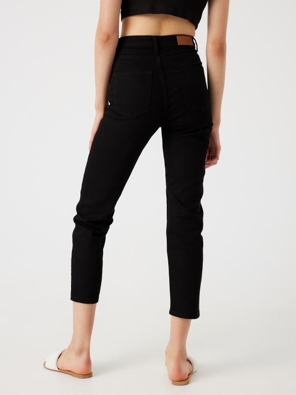 In side Jeans mom fit cinco bolsillos Ahorra y exporta