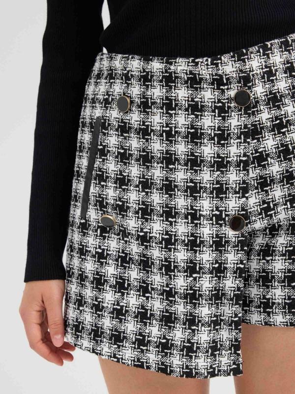 In side Falda pantalón botones Oferta exclusiva