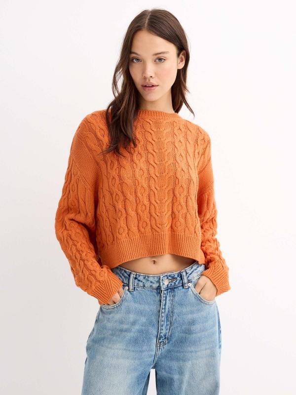In side Jersey cuello redondo ochos