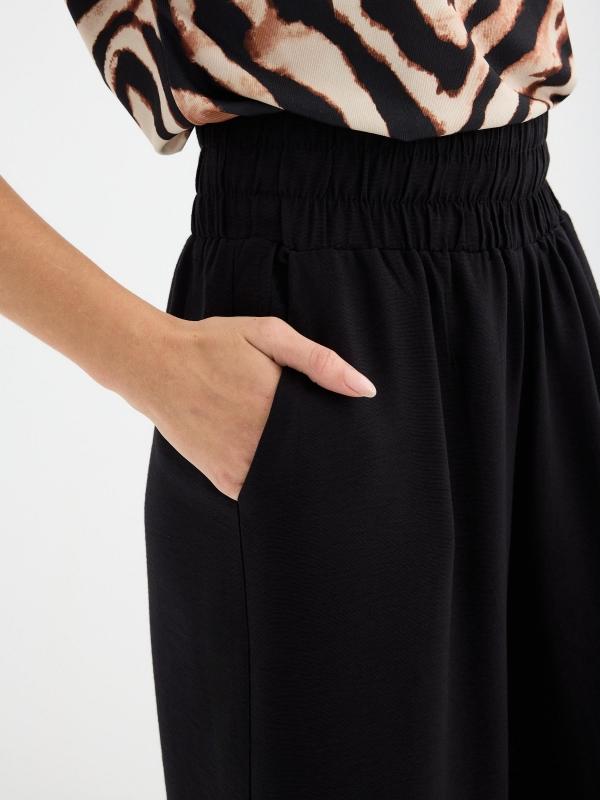 In side Pantalón wide leg fluido Venta caliente