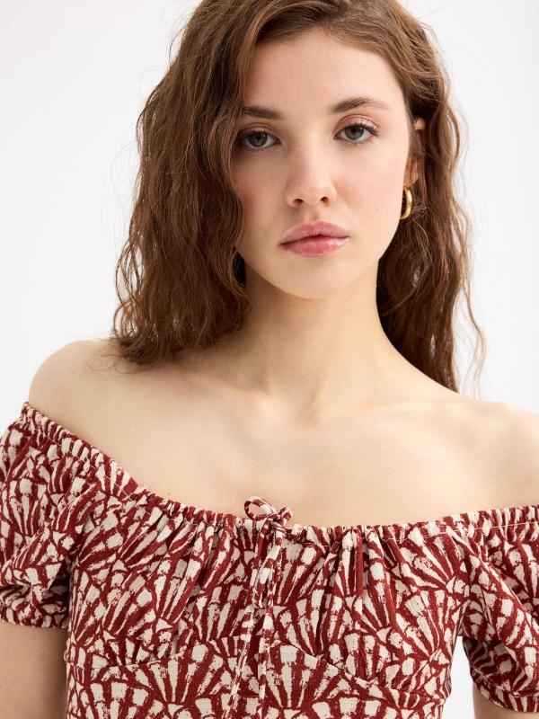 In side Top mesonero estampado En oferta