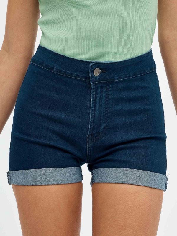 In side Short denim tiro alto Los más vendidos