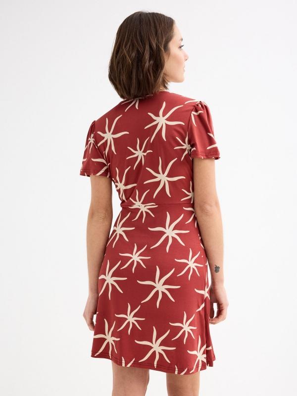 In side Vestido midi cuello cruzado Precios de Black Friday