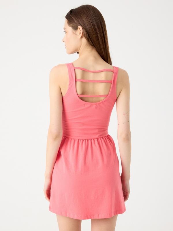 In side Vestido espalda tiras Rebajas de fin de temporada