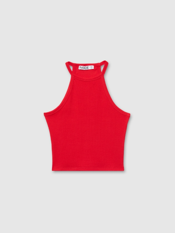 In side Top halter canalé