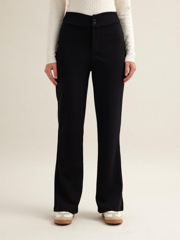 In side Pantalón elástico wide leg Oferta especial de fábrica