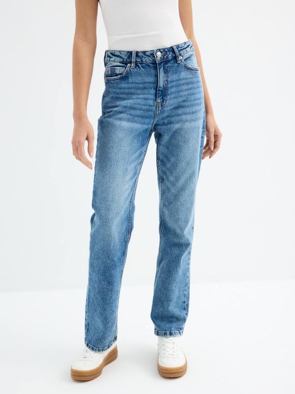 In side Jeans straight azul Superdescuento
