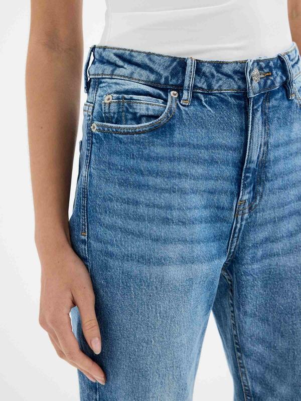 In side Jeans straight azul Superdescuento