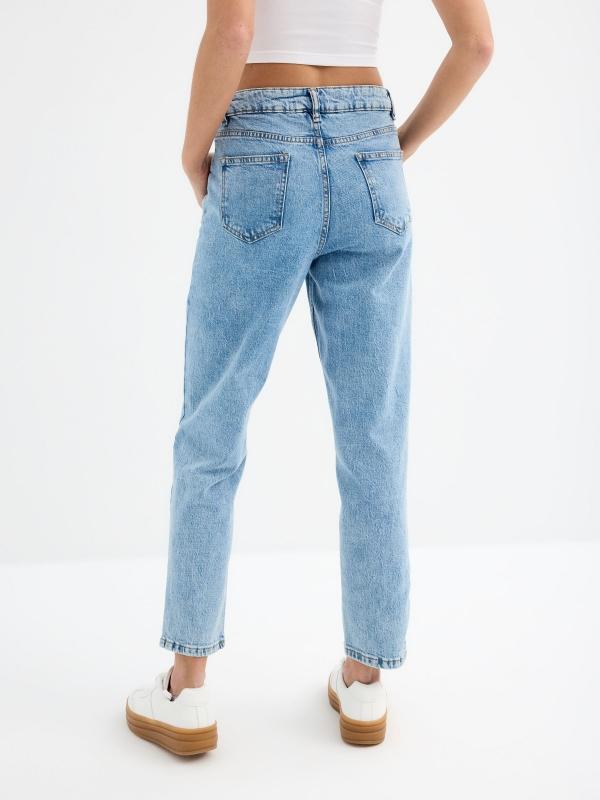 In side Jeans mom azul Grandes descuentos