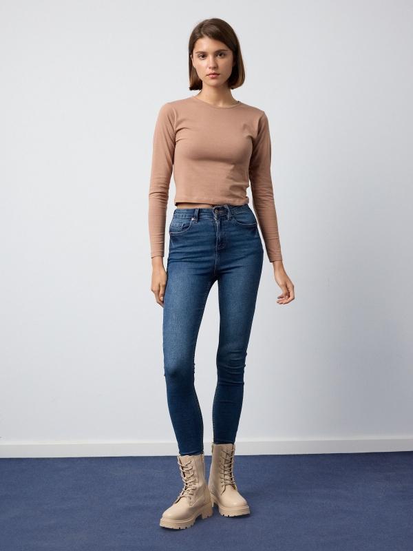 In side Jeans skinny con push up
