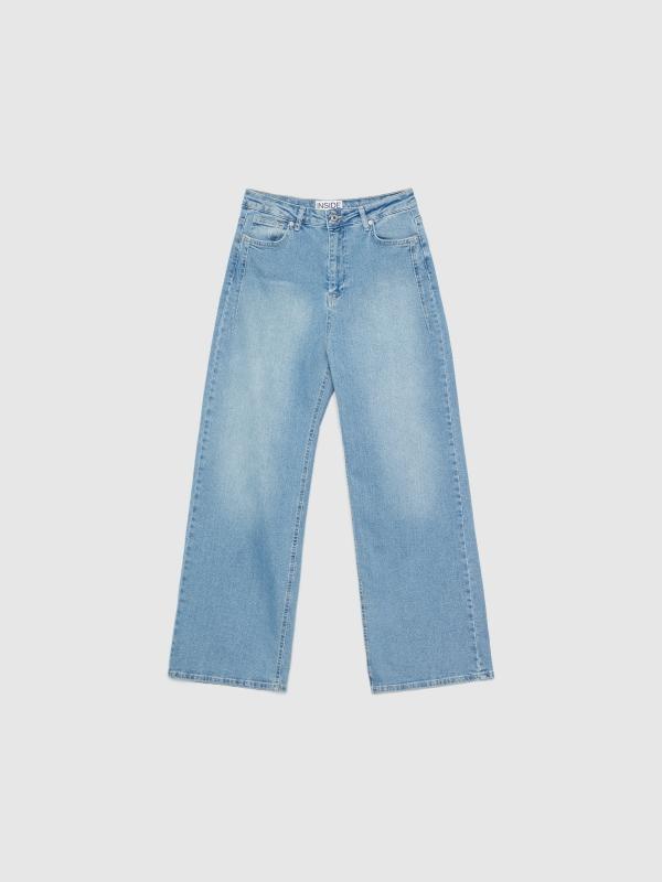 In side Jeans wide leg pinza Descuentos del mes