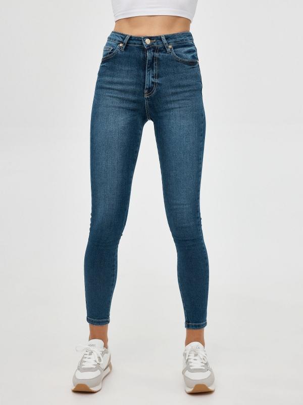 In side Jeans skinny tiro alto 2025