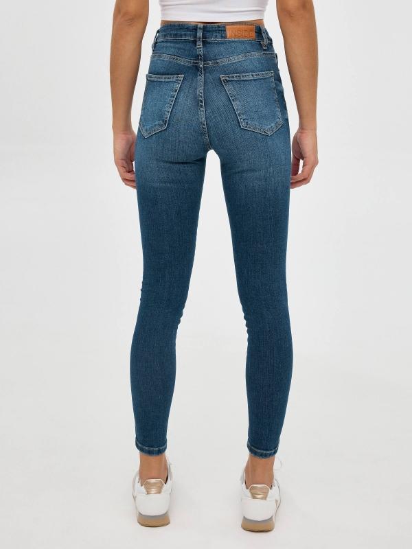 In side Jeans skinny tiro alto 2025
