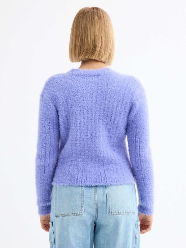 In side Cardigan tejido efecto pelo Oferta especial