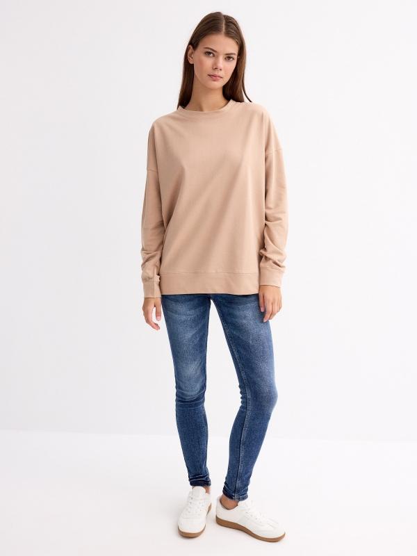 In side Sudadera oversized básica Descuento por venta flash