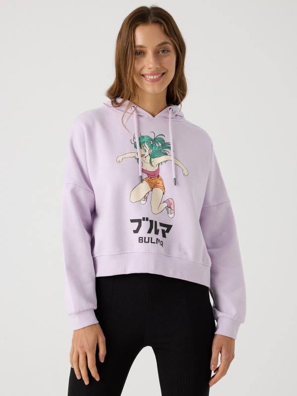 In side Sudadera Bulma Dragon Ball