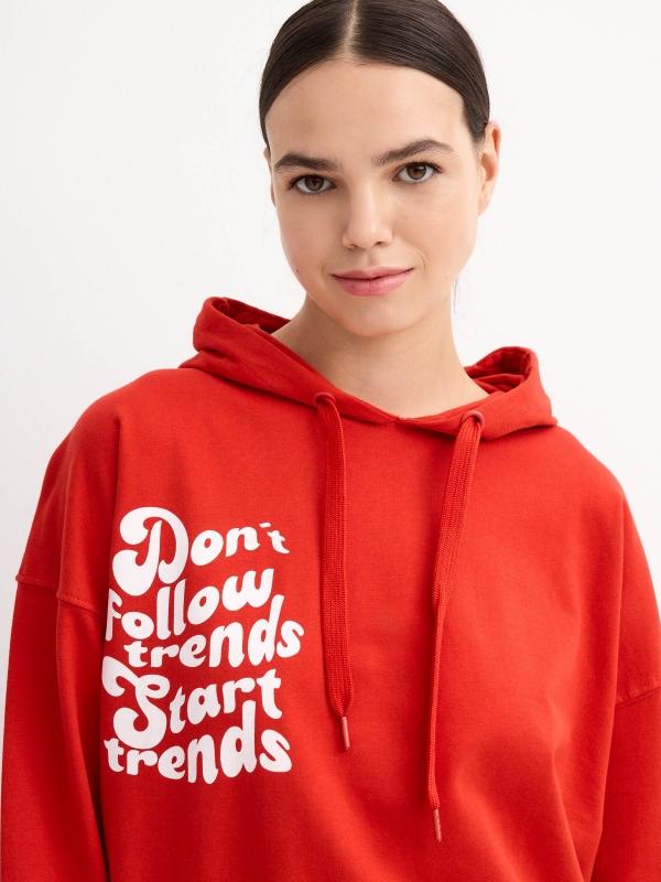 In side Sudadera Don't Follow Trends Ofertas
