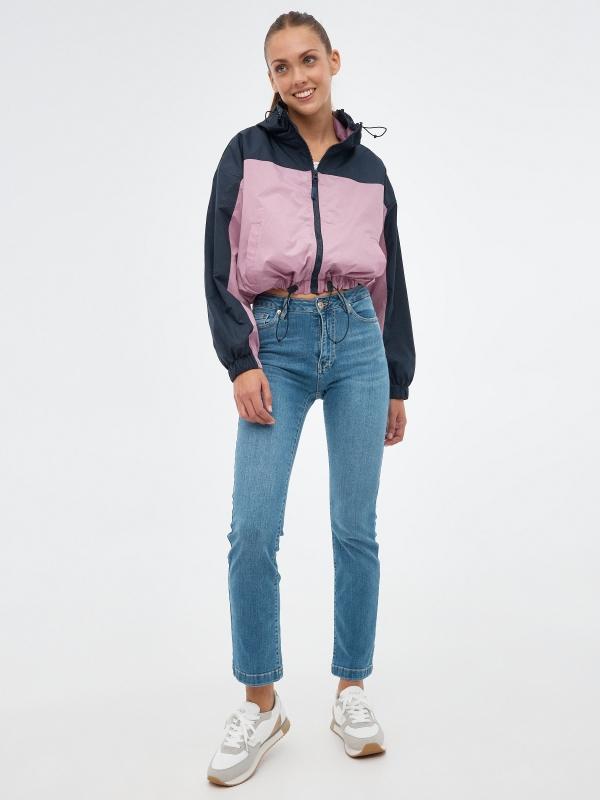 In side Cazadora colorblock Tienda