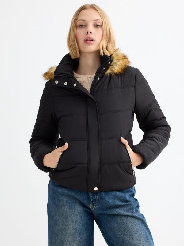 In side Abrigo acolchado slim Mejor oferta