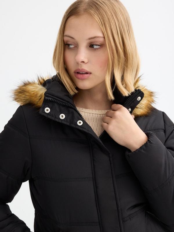 In side Abrigo acolchado slim Mejor oferta