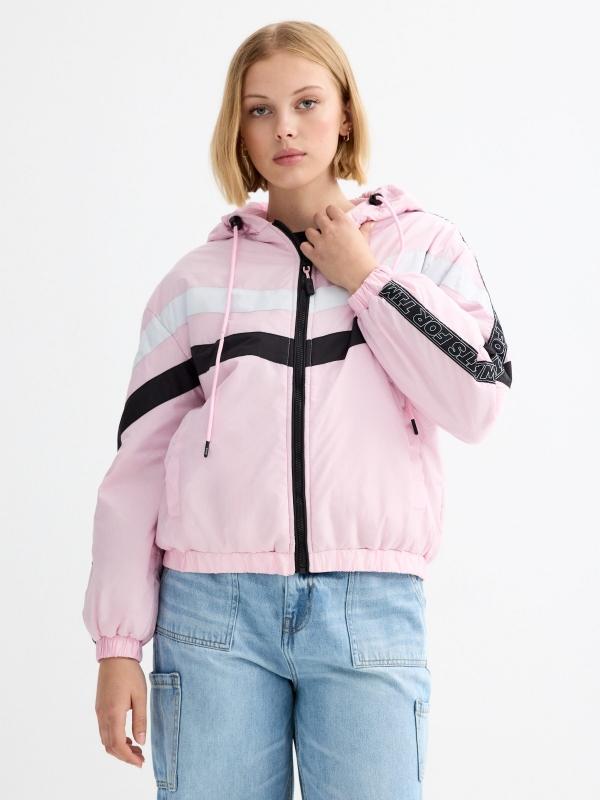 In side Cazadora rosa acolchada Rebajas top