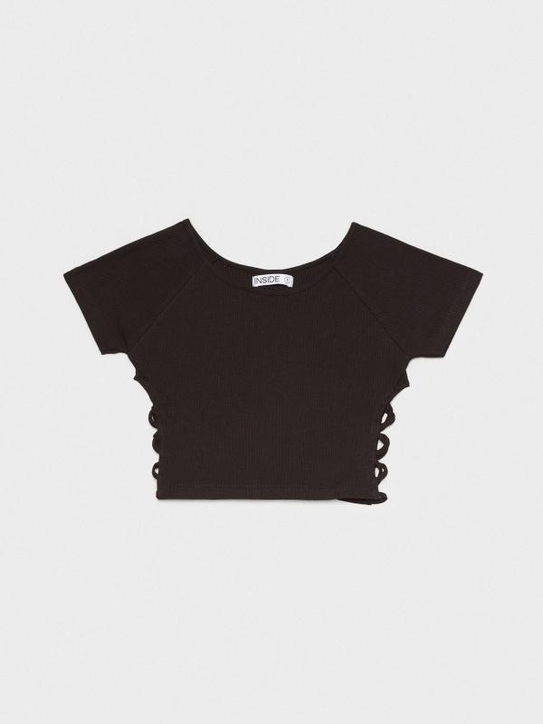 In side Camiseta crop con cut out Limitado a 3 días