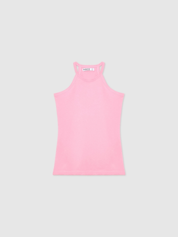 In side Camiseta básica cuello halter En oferta