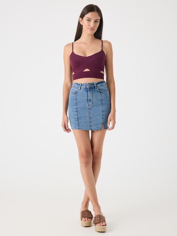 In side Top cropped cut out Libre de impuestos