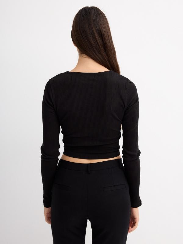 In side Camiseta rib cut out Devoluciones gratuitas