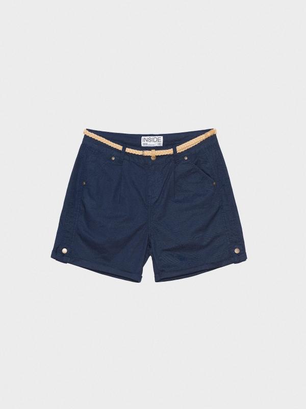 In side Short cinturón trenzado Gran oferta