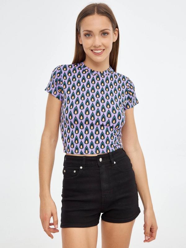 In side Shorts slim high rise Tienda