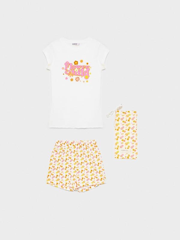 In side Pijama Flower Child Rebajas top