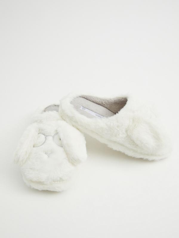 In side Zapatillas peluche conejito Envío gratis
