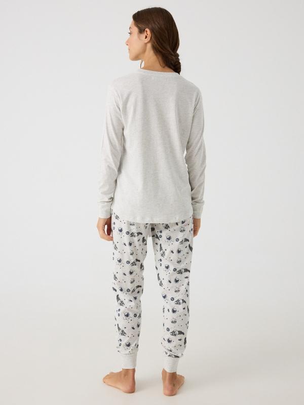 In side Pijama estampado mapaches Últimos 3 días