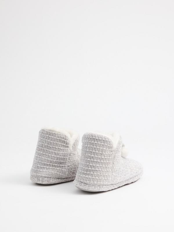 In side Zapatillas de casa botín chenilla Limitado a 3 días
