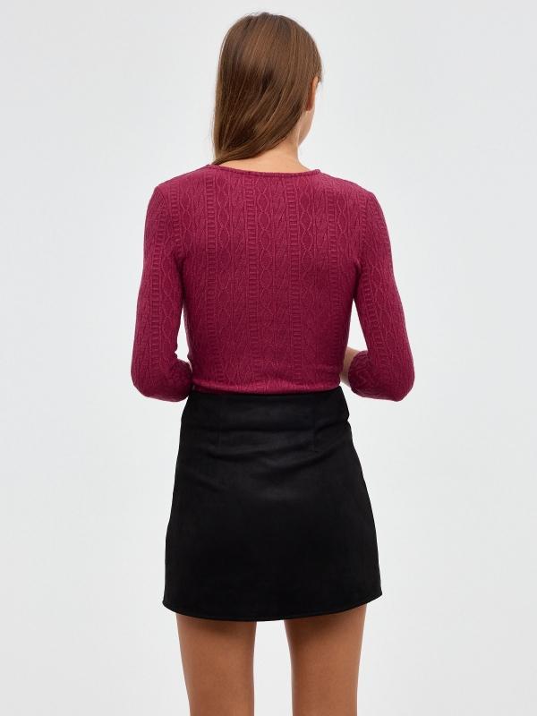 In side Falda antelina botones Rebajas de fin de temporada