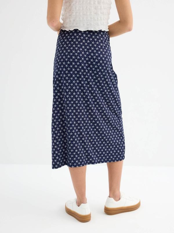 In side Falda midi Estrella de Mar Outlet online