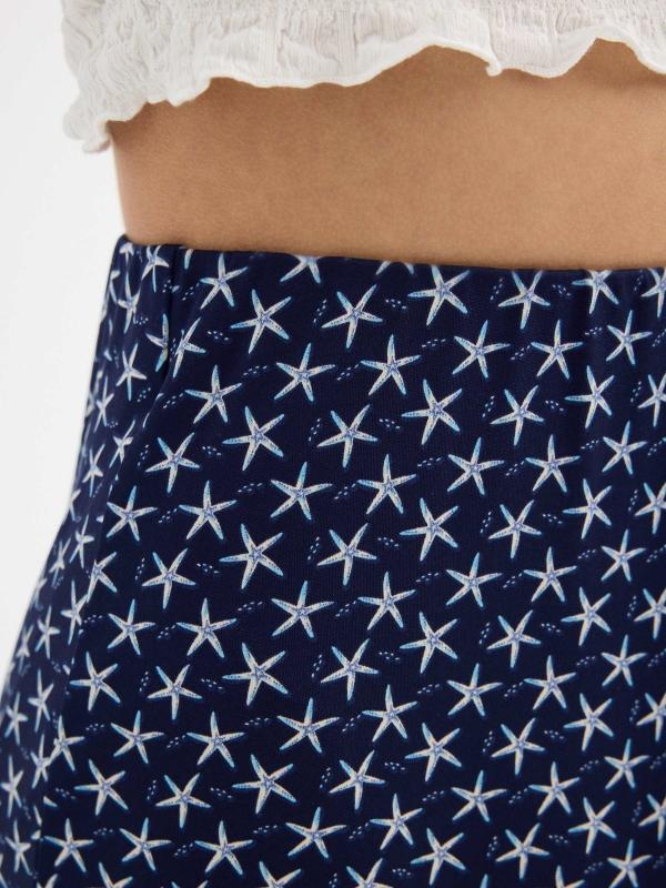 In side Falda midi Estrella de Mar Outlet online