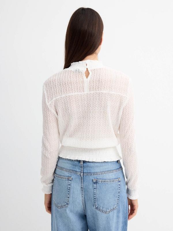 In side Blusa blonda Rebajas top