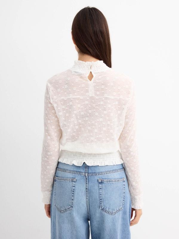 In side Blusa de gomas mini print Últimos 3 días