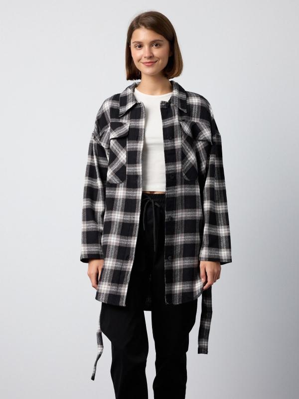 In side Sobrecamisa cuadros