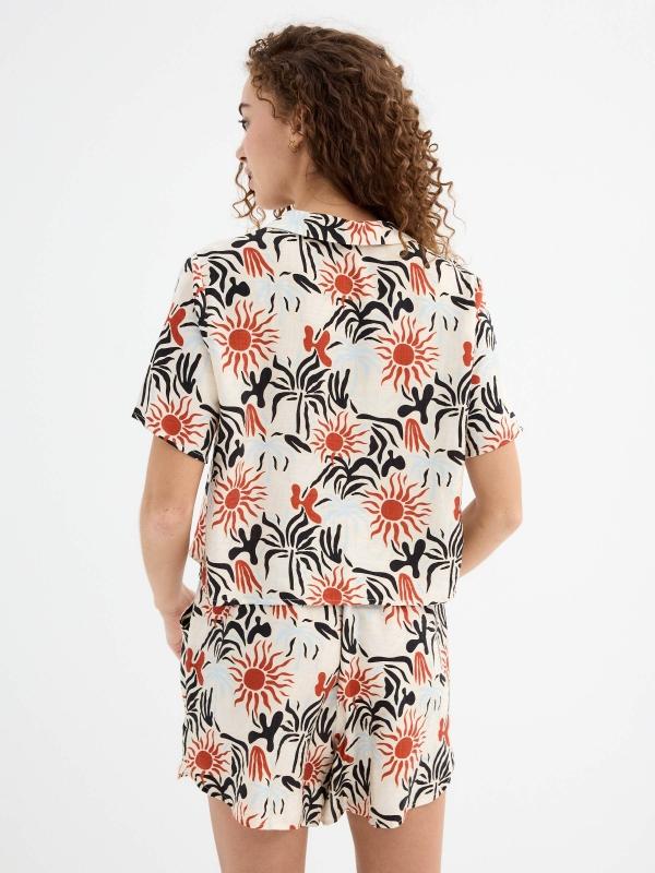 In side Camisa crop veraniega Oferta especial de fábrica