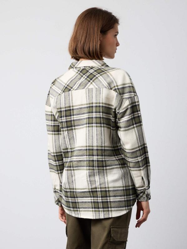 In side Sobrecamisa de cuadros Grandes descuentos