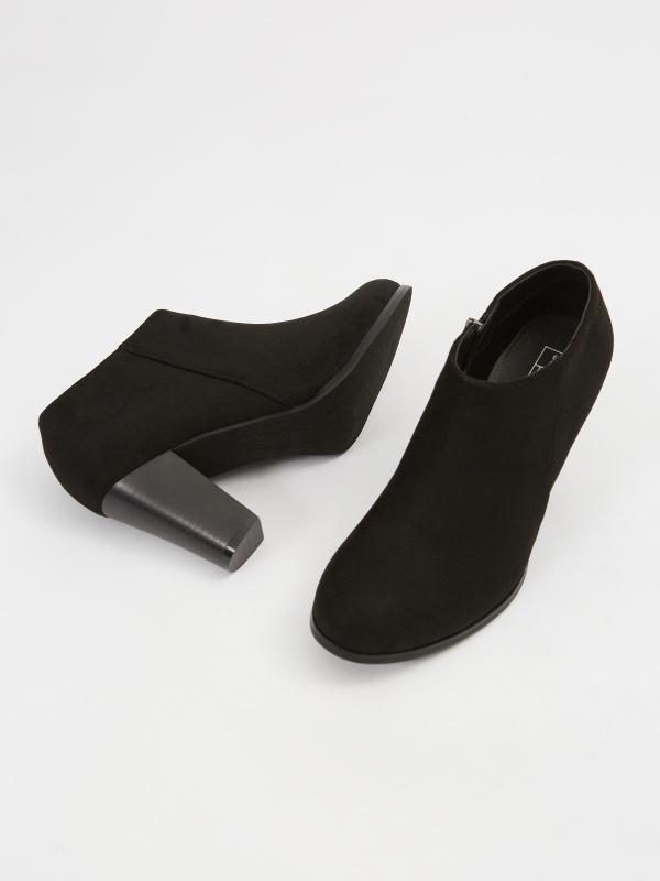 In side Zapatos tacón de cremallera En oferta